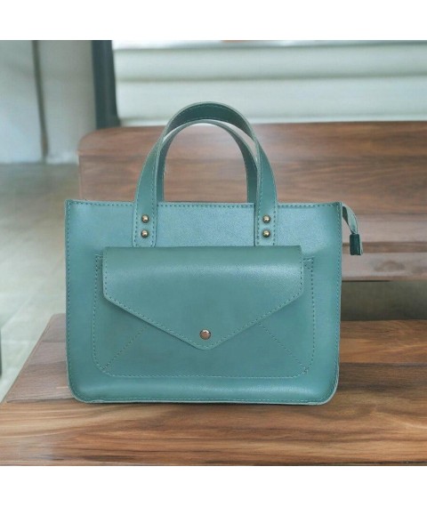 Women's bag Betty Pretty made of mint eco-leather 963MINT