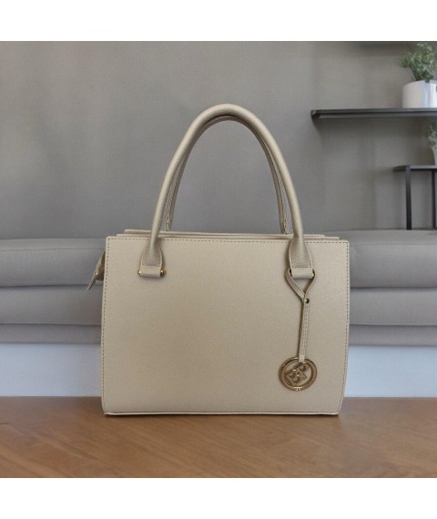 Women's bag Betty Pretty, milky leather 986LBEG