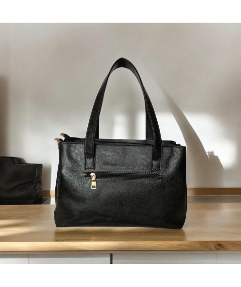 Women's Betty Pretty bag made of black leather 955BLK