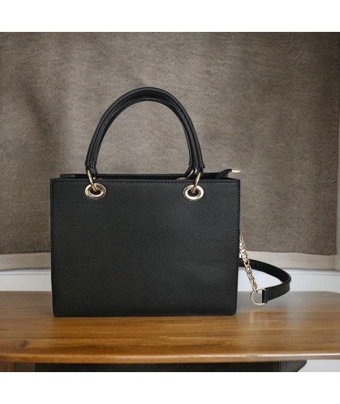 Women's bag Betty Pretty made of eco-leather, black 797NZBLK