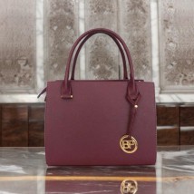 Betty Pretty women's bag made of burgundy leather 986RBORDO