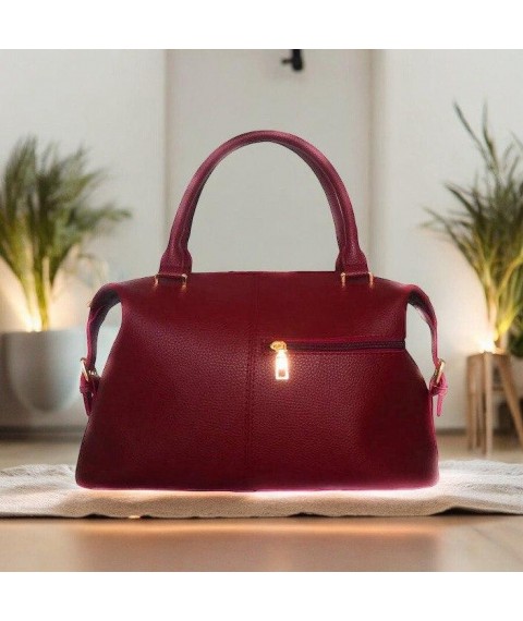 Women's eco-leather bag Betty Pretty burgundy 936M66139