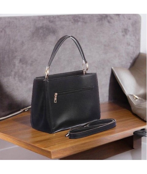 Women's bag Betty Pretty made of eco-leather, black 797LVEKOGBLK