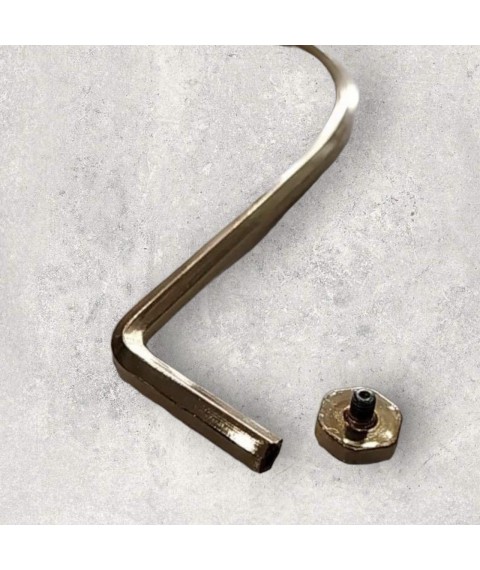 Ручка коромысло для сумок золото F23