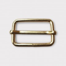 Перетяжка, рамка-регулятор с перемычкой 35*20*3,5 мм., светлое золото