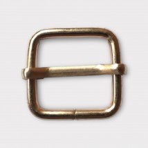 Перетяжка, рамка-регулятор с перемычкой 20*20*3,5 мм., светлое золото