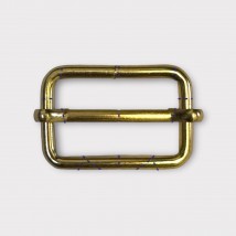 Перетяжка, рамка-регулятор с перемычкой 25*16*3 мм., светлое золото