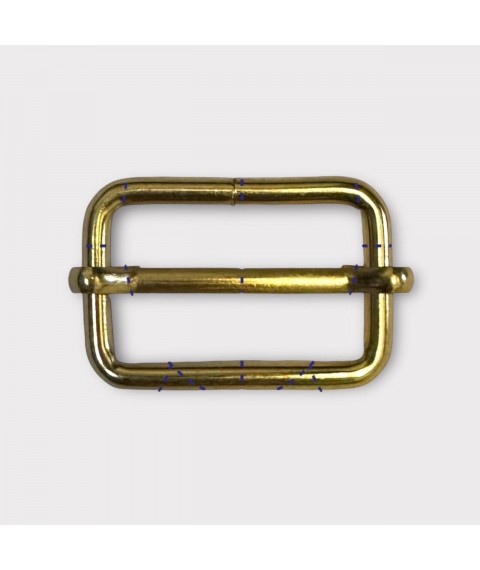 Перетяжка, рамка-регулятор с перемычкой 25*16*3 мм., светлое золото