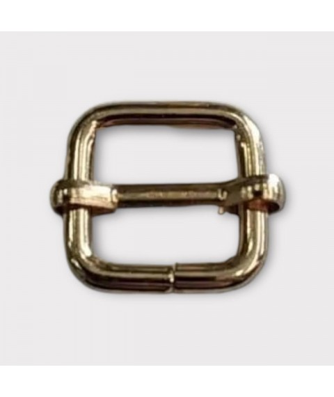 Перетяжка, рамка-регулятор с перемычкой 18*18*3,5 мм., светлое золото