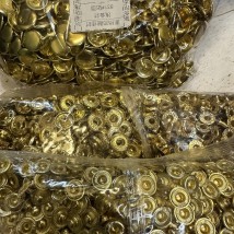 Кнопка арт. 831, (12.5 мм.), светлое золото. 1упаковка-1000 шт.