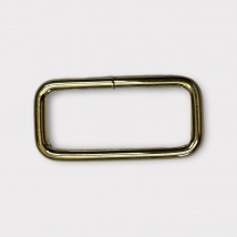 Рамка прямоугольная сварная 50*20*6 мм., светлое золото, кат.А+