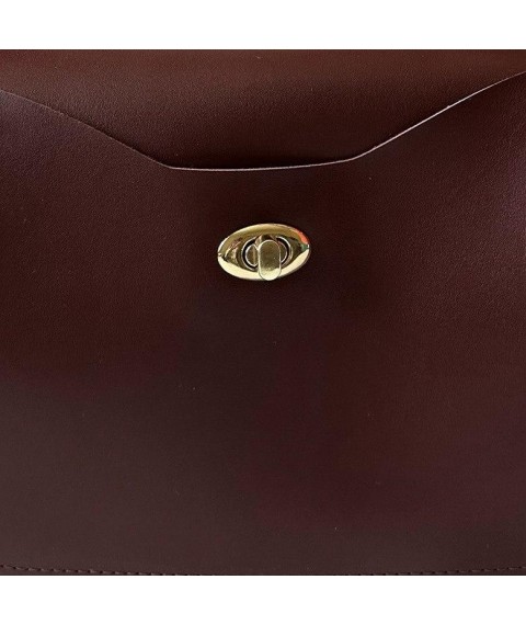 Oval bag lock 30 mm. light nickel