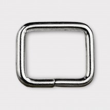 Рамка прямоугольная сварная 20*16,5*4 мм., светлый никель