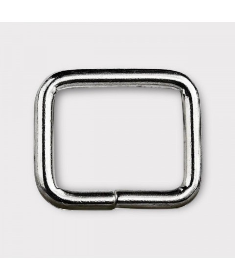 Рамка прямоугольная сварная 20*20*3,5 мм., светлый никель