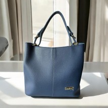 Сумка женская из экокожи Betty Pretty синяя 887BLUE