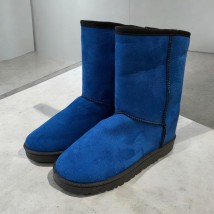 Угги женские Betty Pretty из искусственного замша синие 1UG
