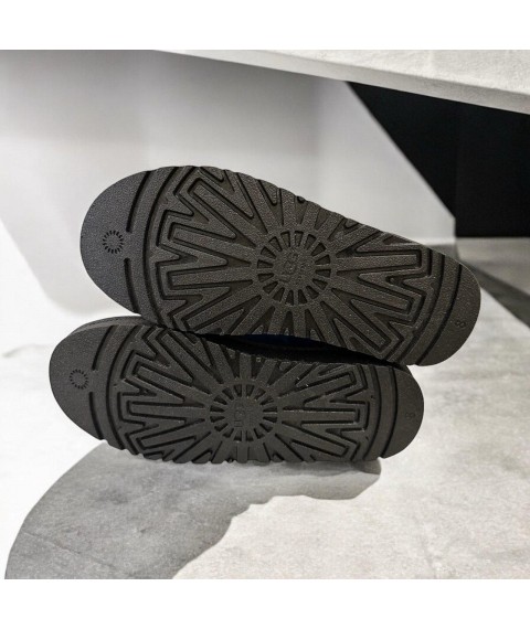 Угги женские Betty Pretty из искусственного замша синие 1UG