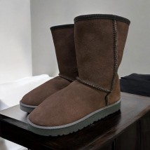 Угги женские Betty Pretty из искусственного замша коричневые 3UG