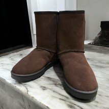 Угги женские Betty Pretty из искусственного замша коричневые 3UG