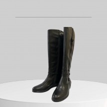 Сапоги женские Betty Pretty из натуральной кожи черные RBX121192A42