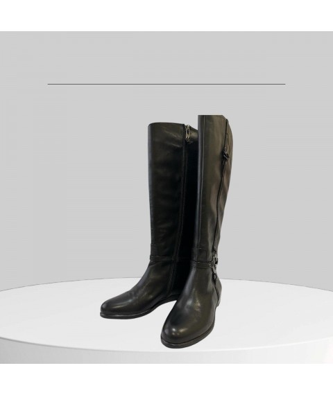 Сапоги женские Betty Pretty из натуральной кожи черные RBX121192A42 37