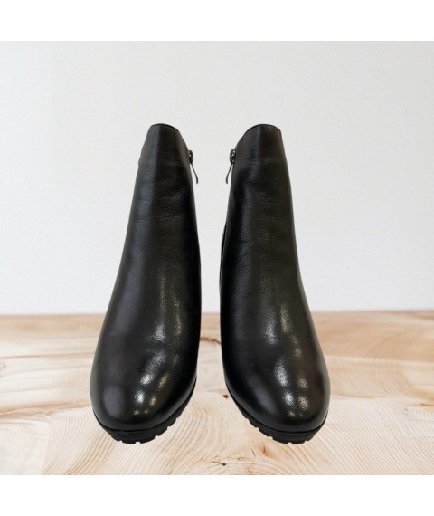 Ботинки женские Betty Pretty из натуральной кожи черные H1308D3117E78B