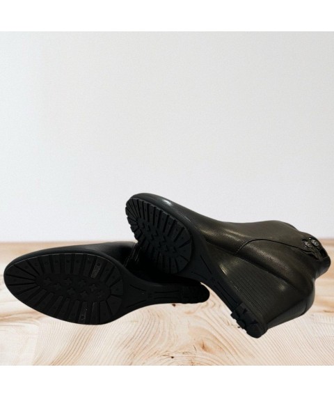 Ботинки женские Betty Pretty из натуральной кожи черные H1308D3117E78B