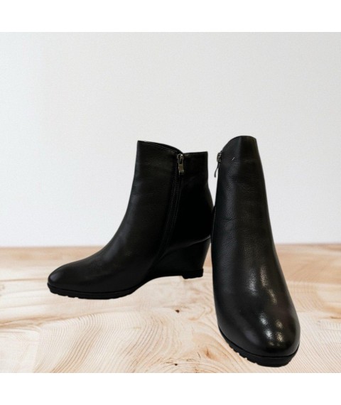 Ботинки женские Betty Pretty из натуральной кожи черные H1308D3117E78B
