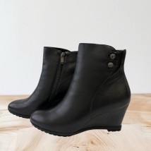 Ботинки женские Betty Pretty из натуральной кожи черные H1308D3117E78B