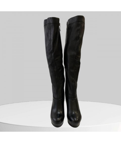 Сапоги женские Betty Pretty из натуральной кожи черные L11518162E19E25