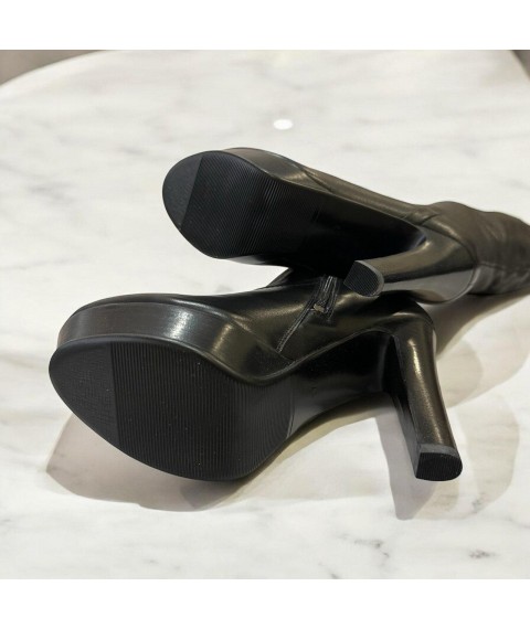 Сапоги женские Betty Pretty из натуральной кожи черные L11518162E19E25