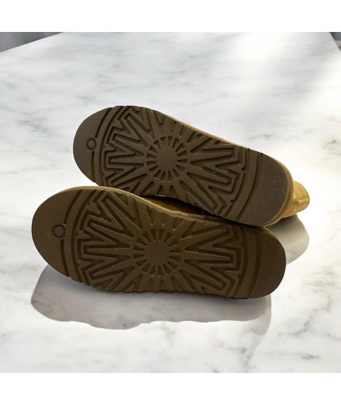 Угодь желчи Betty Pretty из натурального замша песочные C5815F0006