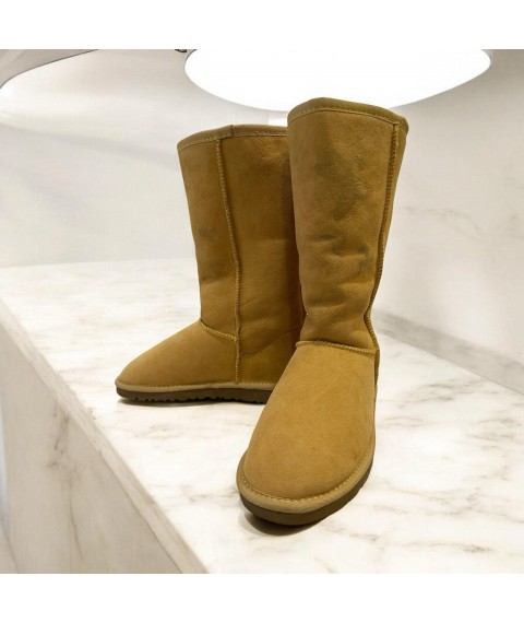 Угодь желчи Betty Pretty из натурального замша песочные C5815F0006