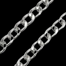 Цепочка сумочная серебристая F51