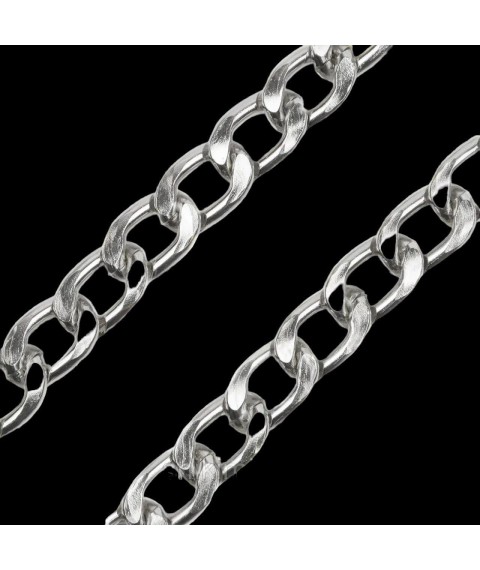 Цепочка сумочная серебристая F51