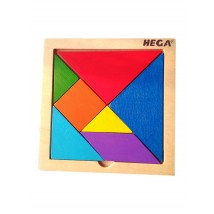 HEGA Tangram puzzle with manual