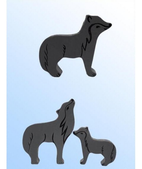 HEGA Wolf figurine