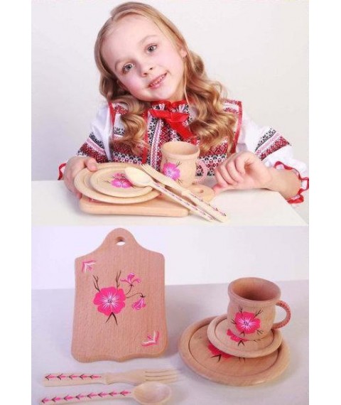 Set of children's tableware HEGA MOTHER'S HELPER!