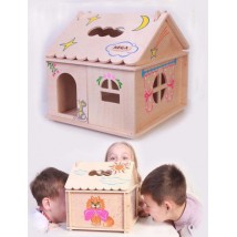 HEGA doll house with painting 1 floor.