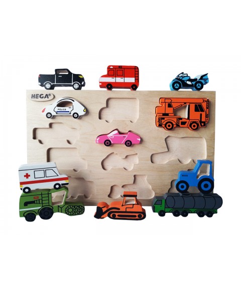 Frame-insert HEGA Interactive set of cars 1