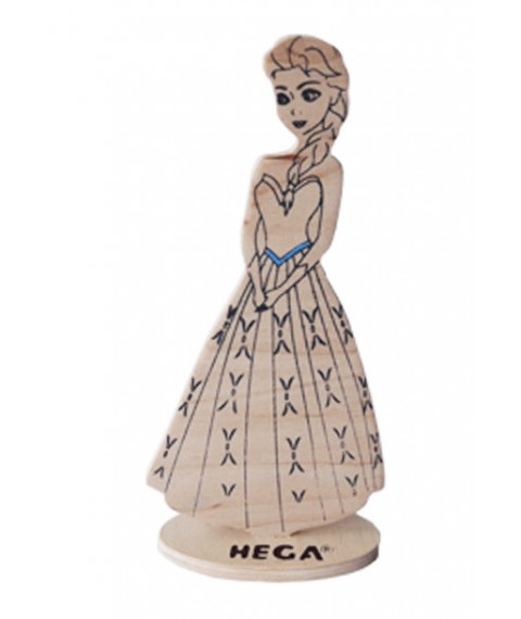 HEGA Elsa doll with decor