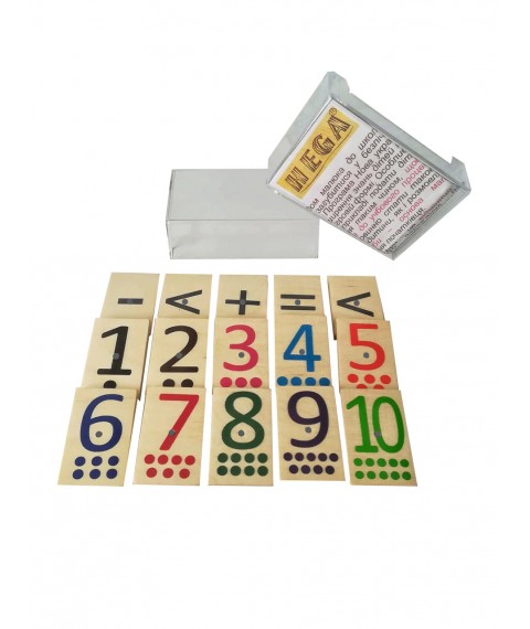 Set of HEGA Numbers and Signs (on magnets)