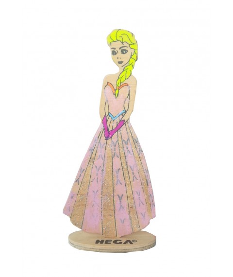 HEGA Elsa doll with decor