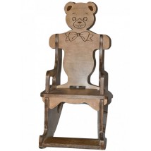 Крісло-гойдалка HEGA Медведик дерев'яний вінтаж