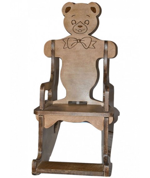 Rocking chair HEGA Medvedik wooden vintage