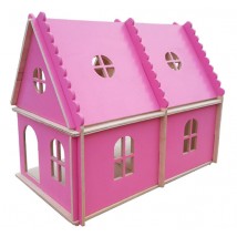 Будиночок HEGA рожевий для лол 2х поверховий