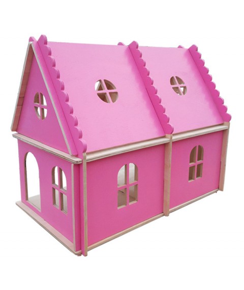 Будиночок HEGA рожевий для лол 2х поверховий