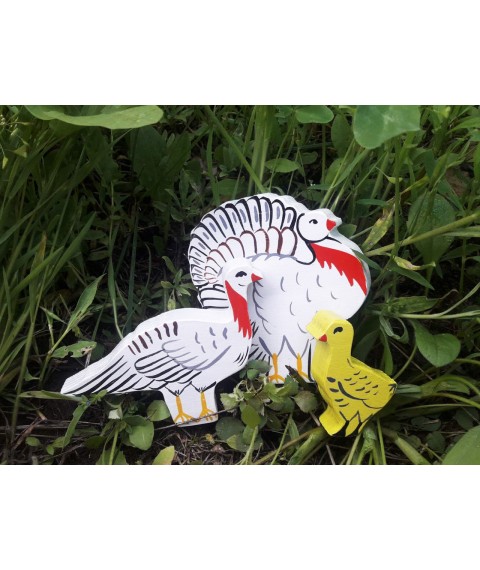 Play figure HEGA turkey colored