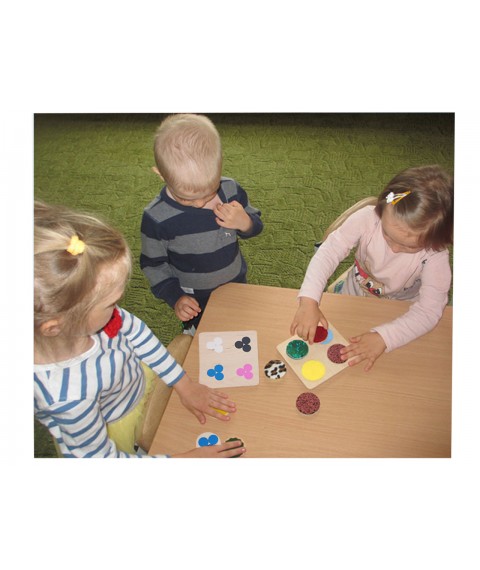 The HEGA Colors educational didactic set based on the Montessori method