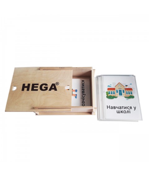Картки Пекс для візуальної комунікації демонстраційні HEGA